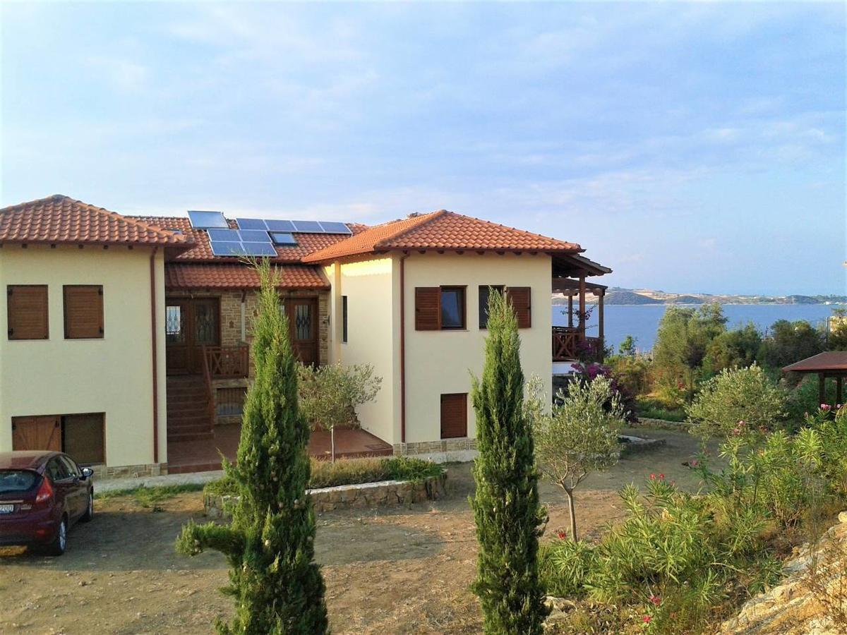 Marvelous Sea View Eco Apt Amoliani Bagian luar foto